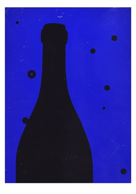 Lot 455 - Patrick Caulfield, CBE, RA (1936-2005) - Screenprint in colours - 'Night Sky'
