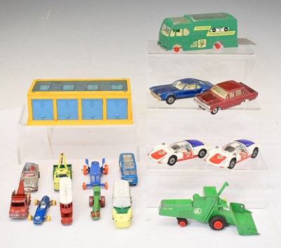 Lot 387 - Playworn diecast loose toy vehicles, etc