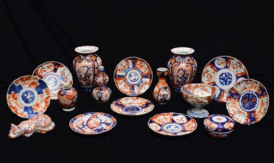 Lot 448 - Collection of Japanese Imari ceramics