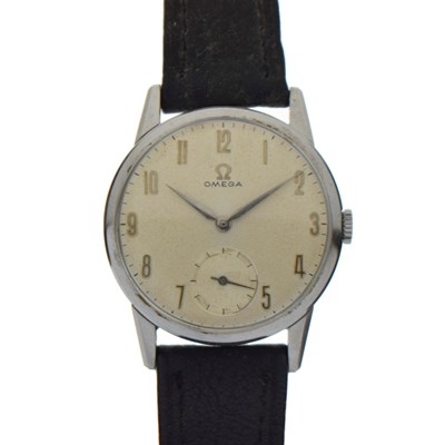 Lot 163 - Omega - Stainless steel cased wristwatch, ref. 14713-9