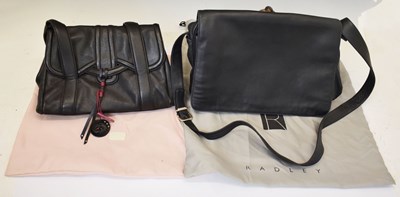 Lot 326 - Radley, London - Lady's black leather handbag