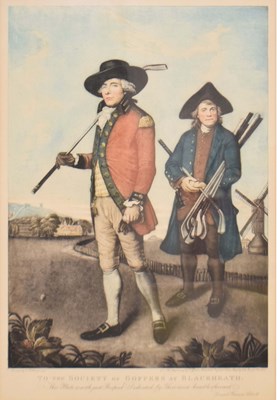Lot 499 - Valentine Green after Lemuel Francis Abbott - Colour Mezzotint - Society of Goffers, 1790