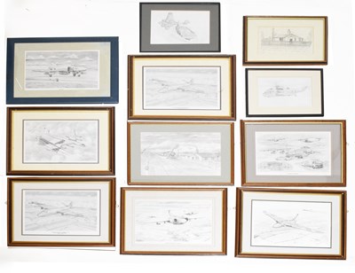 Lot 517 - Barry Wallond (20th century) - Collection of pencil drawings and prints