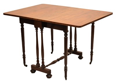 Lot 578 - Victorian rosewood Sutherland table
