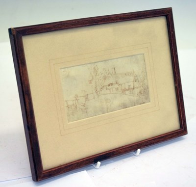 Lot 485 - Flemish School circa 1625 - Pen and brown ink - Mill House