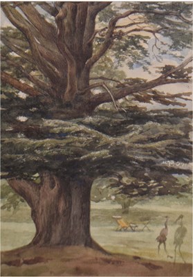 Lot 487 - Attributed to William Leighton Leitch (1804-1883) - Watercolour - Garden scene