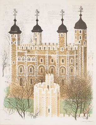 Lot 509 - David Gentleman (b.1930) - Signed limited edition print - Tower of London