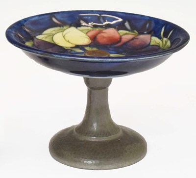 Lot 422 - Moorcroft Pottery for Liberty & Co Wisteria pattern comport