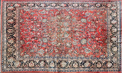 Lot 496 - West Iranian wool Mahal rug or carpet