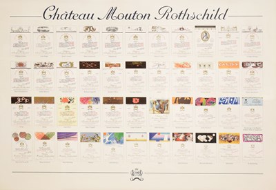 Lot 396 - Chateau Mouton Rothschild poster