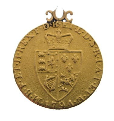 Lot 186 - George III gold guinea, 1794