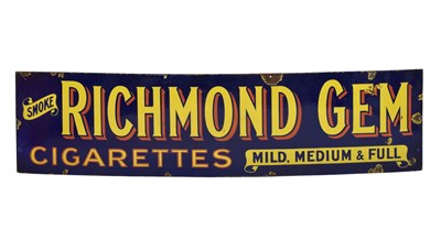 Lot 280 - Advertising - Early 20th century rectangular enamel sign