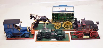 Lot 307 - Four scratch build model vehicles