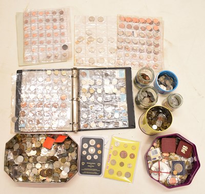 Lot 279 - Large quantity of World and GB coinage including German coins, etc