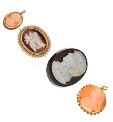 Lot 83 - Hardstone cameo