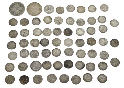 Lot 263 - Quantity of Victorian GB silver coinage