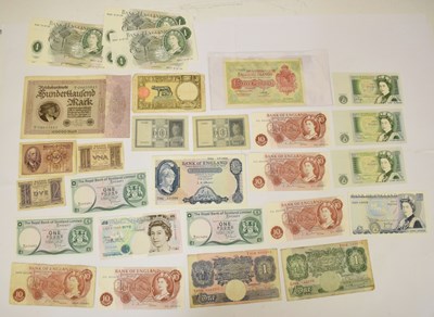 Lot 280 - Collection of GB and World Banknotes, etc
