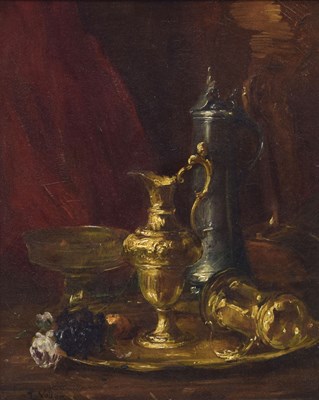 Lot 402 - Antoine Vollon (French, 1833-1900) - Oil on canvas - Still life