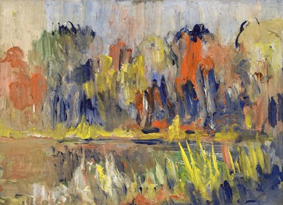 Lot 426 - James Lawrence Isherwood, F.R.S.A., F.I.A.L. (1917-1989) - Autumnal Landscape