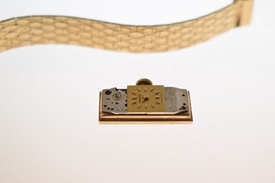 Lot 129 - Bueche-Girod - Lady's 1960s 9ct gold bracelet watch