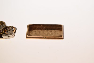Lot 129 - Bueche-Girod - Lady's 1960s 9ct gold bracelet watch