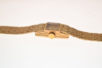 Lot 129 - Bueche-Girod - Lady's 1960s 9ct gold bracelet watch