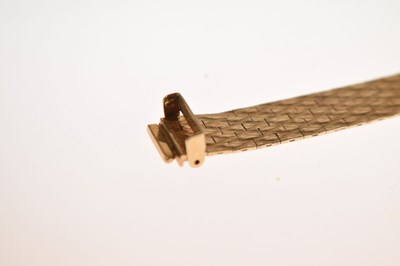 Lot 129 - Bueche-Girod - Lady's 1960s 9ct gold bracelet watch