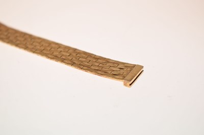 Lot 129 - Bueche-Girod - Lady's 1960s 9ct gold bracelet watch