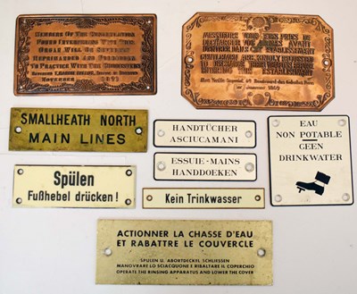 Lot 293 - Collection of vintage notice signs
