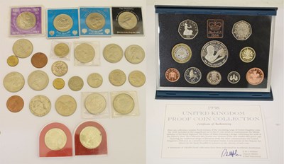 Lot 276 - Elizabeth II Royal Mint cased proof year pack, 1998, etc
