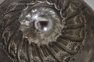 Lot 172 - Late Victorian silver twin handled trophy cup
