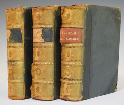 Lot 460 - Edward Hulme, 'Familiar Wild Flowers', three leather bound volumes, 1910