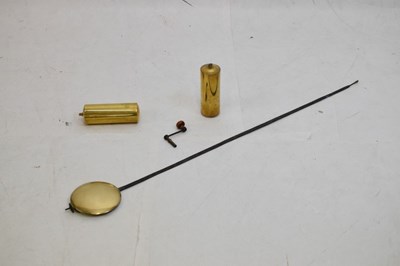 Lot 529 - Regency mahogany-cased domestic regulator - Edwards, Shoreditch