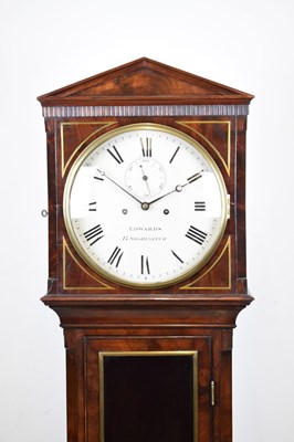 Lot 529 - Regency mahogany-cased domestic regulator - Edwards, Shoreditch