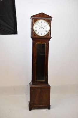 Lot 529 - Regency mahogany-cased domestic regulator - Edwards, Shoreditch