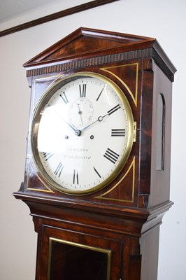 Lot 529 - Regency mahogany-cased domestic regulator - Edwards, Shoreditch