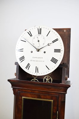 Lot 529 - Regency mahogany-cased domestic regulator - Edwards, Shoreditch
