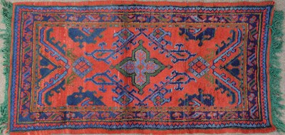 Lot 524 - Small Anatolian wool 'Turkey' rug