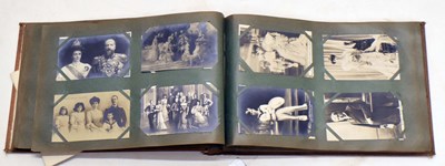 Lot 289 - An album of Royal commemorative postcards, etc