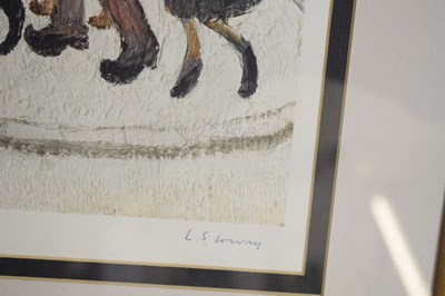 Lot 375 - Laurence Stephen Lowry (1887-1976) - Limited edition print - 'The Family'