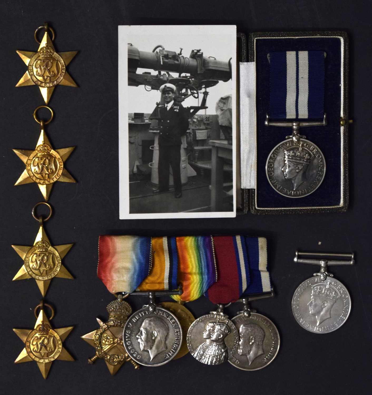 Lot 288 - Distinguished Service Medal group and effects of Cyril Robert Bannister