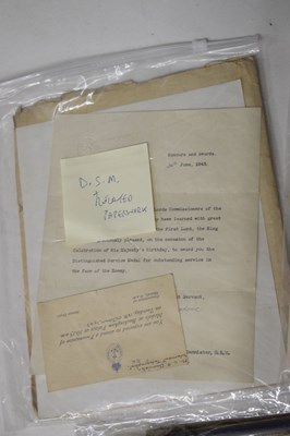 Lot 288 - Distinguished Service Medal group and effects of Cyril Robert Bannister