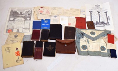 Lot 343 - Collection of Masonic related items