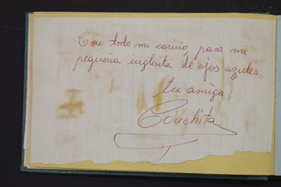 Lot 259 - The Beatles Interest - Autograph book bearing autograph signatures