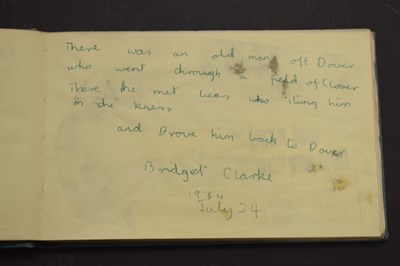 Lot 259 - The Beatles Interest - Autograph book bearing autograph signatures