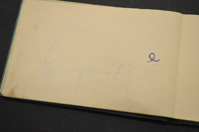 Lot 259 - The Beatles Interest - Autograph book bearing autograph signatures