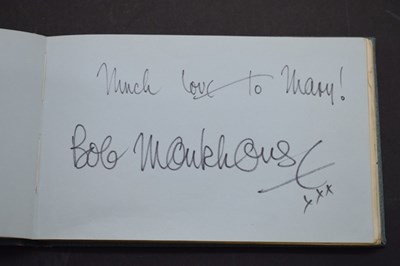 Lot 259 - The Beatles Interest - Autograph book bearing autograph signatures