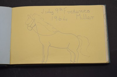 Lot 259 - The Beatles Interest - Autograph book bearing autograph signatures