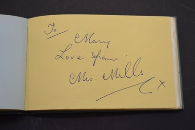 Lot 259 - The Beatles Interest - Autograph book bearing autograph signatures