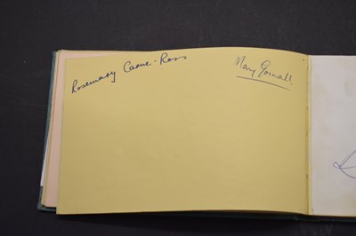 Lot 259 - The Beatles Interest - Autograph book bearing autograph signatures